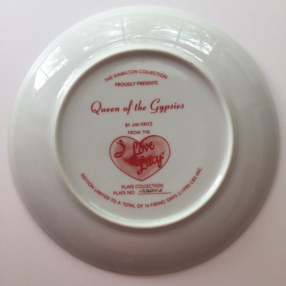 I Love Lucy Collector Plates Mint - Picture 4 of 4